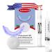 Fabulshine American Teeth Whitening Kit, Teeth Whitening Gel, Pen, Whitening Trays with Light, 25 Uses, Whiten Up to 8 Shades in 1 Week, 2025 Powerful Teeth Whitener