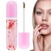 Fruit Oil, Transparent Moisturizing Lip Care Product | Natural Lip Makeup for Wedding, Banquet, Party, Environmentally Friendly Portable Lip Care Product