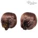 Parcelona French Boss Thin Light Tortoise Shell Brown Celluloid Hair Claw Clip Set - 2 Pack - Buy Online on GoSupps.com