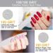 12pcs Double-Sided Nail Files 100/180 - Washable & Reusable for Gel & Acrylic Nails | Perfect for Nail Studios & Home Use - Buy Online on GoSupps.com