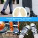 Orthopedic Silicone Gel Heel Wedge Insoles - 2 Pairs | Foot Alignment Support for O/X Leg, Bowlegs and Knock Knees - Buy Online on GoSupps.com