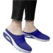 Shop Women's Elegant Work & Vocational Shoes - Leather Slippers Mules & Summer Sneakers in Silver & Blue - EU Sizes 35-42 - Buy Online on GoSupps.com