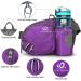 WATERFLY Hiking Waist Bag Fanny Pack with Water Bottle Holder - Purple | For Men, Women, Running, Dog Walking | Fits All Phones (Bottle Not Included) - Buy Online on GoSupps.com