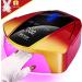 SKYUV 96W Rechargeable Cordless UV LED Nail Lamp with Portable Handle - Professional Gel Nail Dryer with 48pcs Red-Light Beads - Buy Online on GoSupps.com