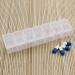 2Pcs Transparent Pill Cases | Convenient Visible Pill Organizers for Easy Storage - International Shipping Available - Buy Online on GoSupps.com