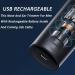 Nose Hair Trimmer for Men USB Rechargeable Nose Facial Trimmer Painless Ear and Eyebrow & Facial Hair Trimmer for Men Women Powerful Motor and Dual-Edge Blades for Easy Cleansing Waterproof(Black) - Buy Online on GoSupps.com