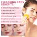 40 Natural Turmeric Cleansing Pads - Exfoliating Acid Facial Spa Sponges for Deep Clean - Buy Online on GoSupps.com