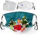 Primicity Christmas Face Masks for Adults 3PCS +Filters - Reusable & Adjustable Festive Masks - UK Seller - Buy Online on GoSupps.com