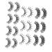 FRCOLOR 10 Pairs Glitter Diamond Eyelashes false lashes women lashes with rhinestones lashes with glitter costume eyelashes lash extensions supplies fluffy chemical fiber child