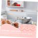 Zerodeko Containers Porcelain Storage Ceramics Pink Organizer Holder Ceramic Refrigerator -grid Container - Buy Online on GoSupps.com