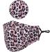 Waschbar Wiederverwendbar Baumwolltuch - 3 Schichten Grau & Weiß Leoparden Druck | One Size Fits Most - Internationaler Versand Verf gbar - Buy Online on GoSupps.com
