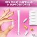 Ooala Disposable Vaginal Suppository Applicators (30-Pack) | Fits Most Brands | Individually Wrapped - Buy Online on GoSupps.com