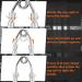 KIBTOY Hand Grip Strength Trainer 2-Pack - Adjustable Resistance 50-150 lbs - Forearm Exerciser for Muscle Building and Injury Recovery - Heavy-Duty Metal Grip Strengthener - Silver - Buy Online on GoSupps.com