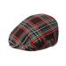 mintgreen Baby Flat Cap Vintage Drivers Hat with Lining Breathable and Soft Age 0-8 Years 3-6 Months Black Plaid