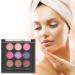 Eyeshadow Palette Neutral Eyeshadow Palette Shimmer Eye Shadows Nude and Earth Tones Eye Shadow Long Lasting Waterproof 04# - Buy Online on GoSupps.com