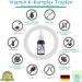 Buy Vitaragna Vitamin K2 Forte Drops - High-Dose K1 & K2 Complex in MCT Oil | 20ml | International Shipping Available - Buy Online on GoSupps.com