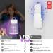 Mosalogic Plug-in Flying Insect Trap - Indoor Mosquito Killer with UV Attractant & Night Light - Gnat, Moth, Fly Catcher for Home & Office (1 Pack, White) - Buy Online on GoSupps.com