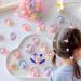 40pcs Baby Cartoon Hair Tie Multicolor Elastic Bands for Girls - Underwater World Theme - Buy Online on GoSupps.com