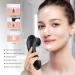 Electric Facial Cleansing Brush with 4 Brush Heads for Deep Exfoliating and Massaging - Rechargeable and Waterproof - For Women & Men - Black & Rose Gold - Buy Online on GoSupps.com