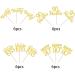 SYKYCTCY 24 Pack Vintage 1933 Cupcake Toppers Glitter Ninety 90 Fabulous Number 1933 Cupcake Picks Happy 90th Birthday Wedding Anniversary Party Cake Decorations Supplies Gold 90th Gold - Buy Online on GoSupps.com