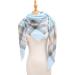 Hanxiulin Ladies Triangular Scarf - Warm High-Quality Hooded Scarf for Autumn - Light Blue Button Towel Bib - Buy Online on GoSupps.com