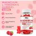 Magnesium L-Threonate Gummies 1000mg Sugar-Free Magnesium L-Threonate Supplement for Kids & Adults for Muscle & Nervous System Support Raspberry Flavor 60 Count (Pack of 1) - Buy Online on GoSupps.com