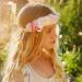 IYOU Boho Flower Wreath Crown Yellow Headpiece Floral Garland Headband Beach Communion Hair Wreath Accessories for Flower Girls - Buy Online on GoSupps.com