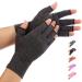 Duerer Arthritis Gloves Compressions Gloves Women and Men Relieve Pain from Rheumatoid RSI Carpal Tunnel Hand Gloves for Dailywork Hands and Joints Pain Relief(Black S) S Black