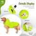 Cellar Dog Rain Coat - Ultra-Light 100% Waterproof with Hood & Reflective Strip for Medium to Large Dogs - Green 6XL - Buy Online on GoSupps.com