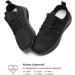 Langfeuu Women's Sneakers - Lightweight Breathable Sports & Running Shoes - Outdoor Tennis & Walking Shoes - Slip-Resistant Black - Size 40 EU - Buy Online on GoSupps.com