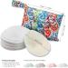 PINOWU Women's Nursing Pads - Reusable Breastfeeding Nipple Covers - 8 Washable Pads + Wet Bag - Maternity Essentials (Pastel Touch Large 4.7 - Buy Online on GoSupps.com