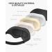 NIMOOD 3D Sleep Mask for Women and Men - Adjustable Strap, 100% Light Blocking, Breathable Blindfold for Side Sleepers - Buy Online on GoSupps.com