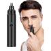 Rechargeable Nose Hair Remover Trimmer - Painless Dual Edge 360 Facial Hair Clipper for Men & Women | Clean Boost Technology - Buy Online on GoSupps.com