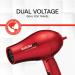 BaBylissPRO Ceramix Xtreme Ceramic Travel Hairdryer Red 1 Count - Buy Online on GoSupps.com