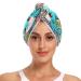 Lovely Whales Hair Towel 2 Pack Super Absorbent Hair Drying Towel Quick Dry Hair Turbans Head Towel with Button Twisty Wrap for Women Girls