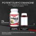 Nutridom Tongkat Ali Supplement for Men 200mg - Non-GMO Vegan Gluten Free Soy and Dairy Free Made in Canada (60 Veggie Caspules) - Buy Online on GoSupps.com