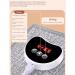 Caulo Round Foot Warmer - 160W Temperature Display Thermostat & Timer | Automatic Shutdown | Ideal for Home & Office Use (Blue) - Buy Online on GoSupps.com