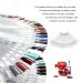 100 Pieces Nail Tips Display Swatches | Transparent Nail Art Tips & Polish Display Ring for Nail Salons - Buy Online on GoSupps.com