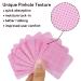 Pink Lint Free Nail & Eyelash Extension Glue Wipes - 540 Count Non-Woven Soft Remover Pads for Gel Polish and Lash Glue - Buy Online on GoSupps.com