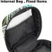 MUOOUM Peacock Feather Menstrual Cup & Sanitary Napkin Storage Bag - Portable Menstrual Pouch for Women and Teen Girls - Multi-colored - Buy Online on GoSupps.com