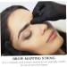 Mikinona Eyebrow Line String Ink Line Box Ink Line Ruler Durable White Brow Line Brow Mapping Tool Bottled Makeup Tools 6.5x2.6cm White - Buy Online on GoSupps.com