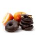 Apple rings in fine dark chocolate 500 g | chocolate-covered fruits | fine dark chocolate | chocolate apples