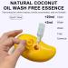 Shunfaji Cat Steam Brush Natural Coconut Essence No Wash Based Coconut Oil Cleaning Solution 20ml (Serum Without Rinse) Yellow - Buy Online on GoSupps.com