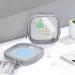 4-Piece Gray Mesh Travel Toiletry Bag Set - Portable Cosmetic Makeup Pouch with Zipper for Daily Accessories - Buy Online on GoSupps.com