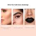NewBang 3 Colors Dark Black Lipstick and Lipliner Matte Liquid Lipstick Set - Waterproof Longlasting Lip Makeup for Halloween & Christmas (6 pcs) - Buy Online on GoSupps.com