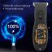 Low Noise Electric Hair Clipper with 3 Guide Combs Hair Beard Trimmer with Cleansing Brush Cordless Hair Shaver for Home Hair Salon Perfect Styling - Buy Online on GoSupps.com