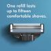 Gillette Men's Razor Blade Refills 13 Mach3 Cartridges + 2 Mach3 Turbo Cartridges Blue Total Pack of 15 - Buy Online on GoSupps.com