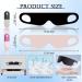 3 PCS Ultra Lightweight Sleep Mask - Soft Light Blocking Eye Mask for Travel & Nap | Pink Eye Blinder for Women & Men - Best Sleep Aid - Buy Online on GoSupps.com