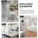 Amosfun 4pcs Soap Box Wall Soap Holder Metal Bar Soap Holder Soap Draining Racks Wall Soap Soap Holders Sponge Rack Water Stainless Steel Soap -mounted Organizer - Buy Online on GoSupps.com