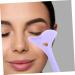 NOLITOY Eyeliner Stencils Eyeliner Stamp Silicone Molds Eyelash Spoolies Eyeliner Guide Tool Multifunction Protective Pad 12.00X6.00X0.50CM Purple - Buy Online on GoSupps.com